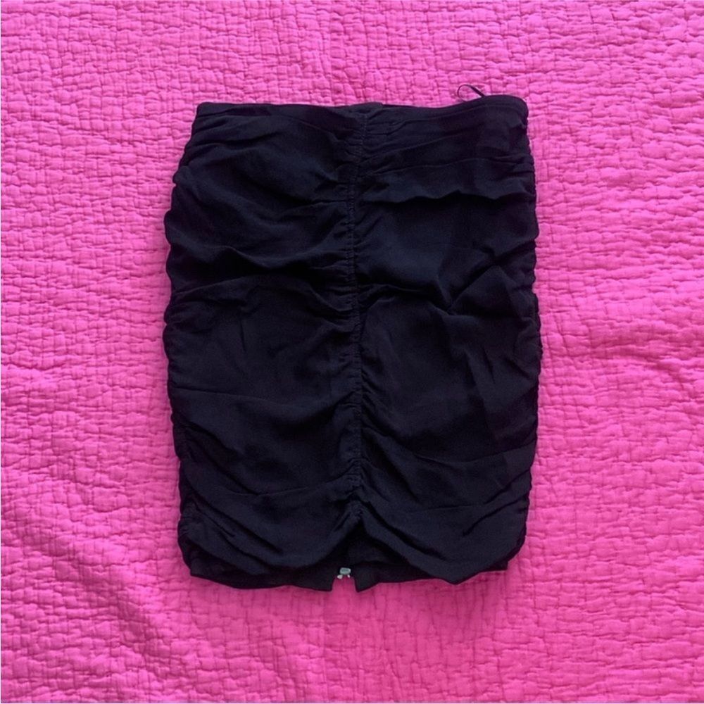 Tom Ford ruched mini skirt, US4